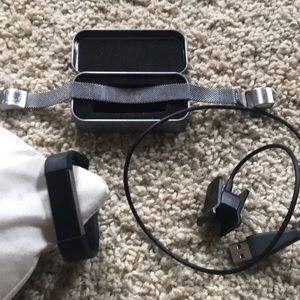 Fitbit Alta HR with accessories